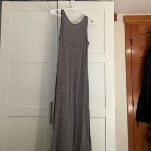 Source Unknown Charcoal Maxi Dress